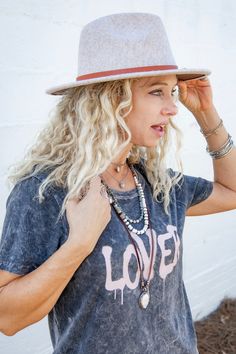 The Remi Felt Hat in Beige ♡ Product Highlights ♡ Our Remi Felt Hat in Beige is the perfect accessory to add to any on-trend bohemian style outfit! Paired with any top, jacket, kimono, skirt, or dress, this hat will be sure to turn heads! Also accompanied by any of our many statement necklaces, earrings, or bracelets of your choosing, your outfit will stand out amongst the masses! ✁ Contents & Measurements ✁ Our Remi Felt Hat in Beige features: • A material content of faux felt • A faux leather Bohemian Cream Hat For Day Out, Bohemian Spring Fedora With Curved Brim, Chic Adjustable Fedora For Festivals, Spring Bohemian Fedora With Curved Brim, Bohemian Cream Fedora For Vacation, Bohemian Fedora For Day Out, Cream Bohemian Fedora For Vacation, Bohemian Adjustable Hat For Day Out, Bohemian Adjustable Fedora For Spring