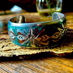 Native American Signed Jb Old Sterling Silver Cuff. Slight Wear With Age Otherwise Really Good Condition. My Phone Has A Red Case, So There Are Red Shadows Here And There. Navajo Bracelet, Red Cases, Navajo Jewelry, Old Signs, Coral Turquoise, Sterling Silver Cuff, My Phone, Silver Cuff, Womens Jewelry Bracelets