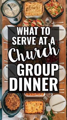 What To Serve At A Church Group Dinner Or Large Family Meal Food To Feed A Crowd Parties, Simple Meal For A Crowd, Dinner Recipe For Large Group, Meal For 40 People, Good Meal For Large Group, Simple Meals For Large Groups, Meals For 150 People, Cooking For 30 People, To Feed A Crowd