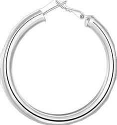 Modern Silver Metal Hoop Earrings, Shiny Metal Hoop Jewelry, White Gold Stainless Steel Hoop Jewelry, Hoop Metal Jewelry With Polished Finish, Small Hoop Metal Jewelry With Shiny Finish, Gift Metal Hoop Earrings With Shiny Finish, Polished Metal Hoop Jewelry, Polished Stainless Steel Hoop Jewelry, Stainless Steel Hoop Jewelry With Polished Finish