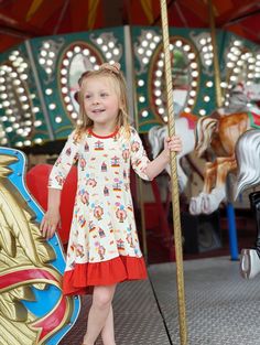 Free Birdees County Fair Ruffle Hi-Lo Twirling Dress (2T-6Y) Maxi Tee Dress, Twirling Dress, Whimsical Patterns, Breathable Clothes, Talk Of The Town, County Fair, Soft Clothes, The Talk, Gorgeous Dresses