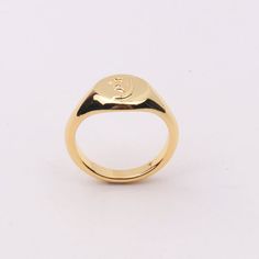 Unique gold filled initial old English signet rings. It's very difficult to make the engraving. It takes many time for craftsmen to make them dainty. Great affordable unique gifts for you and yours.- fixed size. Available for open back. US6.5 size.- inside ring diameter 17mm- tall 21.6mm- 1pc, available for different letters or popular letters. Gold Engraved Ring With Initials For Everyday, Minimalist Gold Initial Ring Engraved, Minimalist Gold Initial Ring With Engraving Option, Gold Signet Ring With Initials For Everyday, Gold Engraved Ring For Everyday Wear, Everyday Gold Signet Ring With Initials, Everyday Gold Signet Ring, Adjustable Gold Heirloom Signet Ring, Gold Initial Ring With Engraving Option For Promise