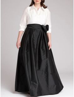 A-Line Evening Gown Elegant Dress Formal Wedding Guest Floor Length Half Sleeve Shirt Collar Satin with Bow(s) Pleats Dress Formal Wedding Guest, Half Sleeve Shirt, Gown Elegant, Formal Wedding Guests, Dresses Formal Elegant, Half Sleeve Shirts, Evening Gowns Elegant, Dress Formal, Formal Wedding