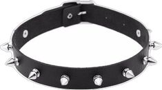 Edgy Black Spiked Choker, Adjustable Emo Choker For Alternative Fashion, Punk Choker With Spikes, Adjustable Punk Choker With Spikes, Edgy Adjustable Rivets Choker, Adjustable Punk Choker For Alternative Fashion, Halloween Grunge Adjustable Choker, Gothic Adjustable Choker For Concerts, Adjustable Grunge Choker For Halloween