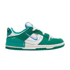 Find NIKE Wmns Dunk Low Disrupt 2 'malachite on Editorialist. Wmns Dunk Low Disrupt 2 'Malachite' Dunk Low Disrupt 2 Malachite, Wmns Dunk Low, Retro Gym, University Blue, Nike Dunk Low, Hair Fashion, Dunk Low, Nike Dunk, Sneaker Shopping