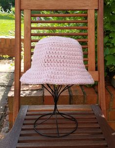 Gorgeous candyfloss pink crochet bucket hat - the perfect summer festival wear.   This hat is crocheted in chunky yarn so that it holds it's shape well, enabling you to adjust it to the look you want to achieve.  You can have the brim up or down, half up or half down - however you want to wear it in the coolest way for you. Beautifully finished - made from chunky acrylic yarn. Size fits teen to adult - approximately 22 inches/56cm. To clean - gently handwash in warm water and dry flat. Last pict Cute Pink Bucket Hat For Summer, Pink Wide Brim Bucket Hat For Summer, Pink Brimmed Bucket Hat For Summer, Pink Brimmed Bucket Hat For Spring, Pink Brimmed Summer Hat, Pink Short Brim Bucket Hat For Summer, Pink Summer Bucket Hat With Short Brim, Cute Pink Hat For Vacation, Pink Handmade Sun Hat For Festival