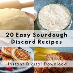 20 easy sourdough discard recipes that are great for breakfast, brunch and desserts