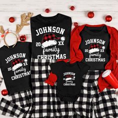 Embrace the holiday spirit in ultimate comfort with our "Personalized Buffalo Plaid Custom Matching Family Tri-Blend T-Shirt." Designed for cozy gatherings and festive fun, these matching family Christmas shirts are perfect for creating unforgettable holiday memories. Whether you're capturing the moment in a family photoshoot, unwrapping gifts on Christmas morning, or simply enjoying the season together, these custom family shirts add a warm and personal touch to your celebrations.

Made from a Matching Family Christmas Shirts, Personalized Christmas Shirts, Real Estate Closing Gifts, Matching Family Christmas Pajamas, Best Housewarming Gifts, Family Christmas Pajamas, Family Christmas Shirts, Holiday Wardrobe, House Gifts