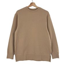 Topshop Crew Sweatshirt Camel Tan Pullover Neutrals Essentials. Pal1400 Tag Sale, Crew Sweatshirts, Camel, Topshop, Womens Tops, Sweatshirts Hoodie, Sweatshirts, Best Deals, Women Shopping