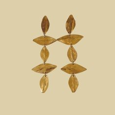 DE LIS Brass Statement Earrings | ALMA Collection | AVILLA Jewelry Brass Jewelry Handmade, Brass Jewellery Handmade, Brass Pendants, Handmade Brass, Gold Piece, Brass Jewelry, Brass Pendant, Brass Earrings, Solid Metal