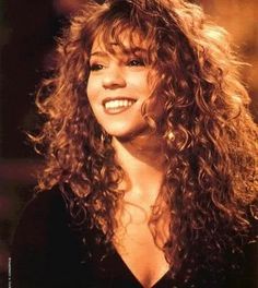 Mariah Carey Hair, Mariah Carey 90s, Spiral Perm, Hair Clips 90s, Celine Dion, Justin Timberlake, Dream Hair, Long Curly Hair