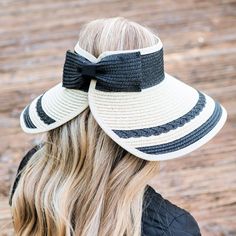 Easy Rollable Straw Visor Hat - Truly Contagious Straw Visor, Visor Hat, Visor Hats, Easy Travel, Outdoor Activity, Pet Hair, Straw Hat, The Wind, Your Eyes