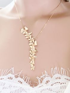 "Wild Orchid Flower Necklace Gold Necklace for women Bridesmaid Gift Bridal Party Gift Personalized gift for her birthday gift Wedding gift This Wild Orchid Flower Necklace is the perfect addition to any jewelry collection. It is a stunning piece that will elevate any outfit. Designed with a gold finish, it has a beautiful and elegant look that will suit any occasion. Unique Design: The Wild Orchid Flower pendant is intricately designed, making it stand out from other necklaces. Versatile: This necklace can be worn with casual or formal outfits, making it perfect for any occasion. Personalized Gift: It makes for an excellent personalized gift for someone special on birthdays or weddings. The Wild Orchid Flower Necklace comes in an elegant gift box and makes the perfect bridesmaid gift or b Bridesmaid Gift Necklace With Flower Charm, Gold Jewelry With Flower Decoration For Gift, Flower Charm Jewelry For Wedding And Mother's Day, Feminine Gold Jewelry With Flower Decoration, Mother's Day Wedding Jewelry With Flower Charm, Delicate Flower Necklace For Party, Delicate Necklaces For Wedding On Valentine's Day, Delicate Flower Necklace For Wedding, Elegant Flower Pendant Necklace For Bridesmaid Gift