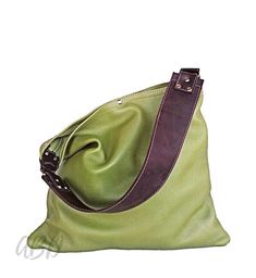 Leather hobo bag, Leather shoulder bag, Slouchy hobo bag, Leather handbag, Hobo bag purse, Large leather bag Women handbag Soft leather bag Soft leather purse Bags purses leather Slouchy leather bag Women leather bag Green leather bag FEATURES: designed to be worn over the shoulder,In your hand inside pocket for mobile ( one opened ) without lining snap hook for keys or wallet  MATERIALS: Italian soft leather rivets Silver steel hardware COLORS: Bright slightly metallic green  DIMENSIONS: height Green Hobo Bag With Adjustable Strap And Double Handle, Green Crossbody Shoulder Bag With Handle Drop, Hobo Shoulder Bag With Adjustable Strap, Green Handheld Shoulder Bag In Soft Leather, Handheld Green Shoulder Bag In Soft Leather, Green Soft Leather Handheld Shoulder Bag, Green Leather Shoulder Bag With Leather Handles, Green Handheld Shoulder Bag With Leather Handles, Soft Leather Handheld Hobo Bag For Errands