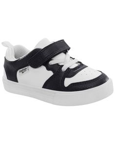 Whether at school or weekend outings, these sneakers ensure they step out in style. Plus in neutral colors, this style can be shared easily between siblings. Sporty Low-top Scratch-resistant Canvas Shoes, Casual Non-slip Synthetic Skate Shoes, Trendy School Sneakers With White Sole, Mid-top Synthetic Sneakers For School, Trendy Sneakers With White Sole For School, Synthetic Mid-top Sneakers For School, Trendy White Sneakers For School, Casual Synthetic High-top Non-slip Sneakers, School Sneakers With Lace-up And White Sole