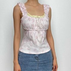 Brunch Tops, Long Halter Dress, Sheer Mesh Dress, Baby Tees Y2k, Y2k Baby Tee, Ruched Top, Long Crop Top, Lace Hem, Trendy Tops