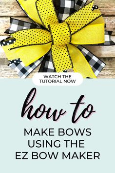 how to make bows using the pro bow the hand