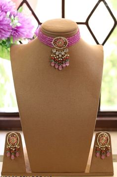 Pretty fine Kundan choker necklace with matching earrings in  Polki stones Highest quality and craftsmanship. Arrives in a box Please let me know if you have any questions Luxury Kundan Danglers For Diwali, Traditional Luxury Choker For Diwali, Luxury Kundan Choker For Diwali, Luxury Fusion Kundan Necklace For Puja, Cheap Gold Jewelry For Navratri, Luxury Gold-plated Kundan Necklace For Diwali, Luxury Gold Necklaces For Navratri, Luxury Diwali Celebration Choker, Luxury Yellow Gold Necklaces For Navratri