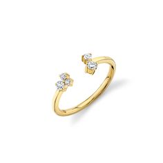 Indulge in timeless sophistication with our 14k Yellow Gold and Diamond Cocktail Open Ring, a masterpiece of refined elegance and understated glamour. This exquisite ring features a delicately crafted band of fine 14k yellow gold, renowned for its lustrous, warm hue that exudes a sense of opulence and grace.The open ri Understated Glamour, Moonstone Bracelet, Open Ring, How To Make Notes, Classic Elegance, Cocktail Rings, Bracelet Sizes, Endless Possibilities, Gold Bands