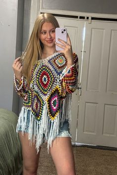 Experience effortless boho style with our Charlie Boho Knit Top! Made with high quality material and intricate crochet details, this top is perfect for adding a touch of free-spirited charm to any outfit. Elevate your wardrobe and embrace your inner bohemian with this must-have piece! One size fits all. Boho Knit, Intricate Crochet, Athletic Accessories, Free Spirited, Crochet Details, Romper With Skirt, Solid Dress, Solid Tops, Girls Shopping