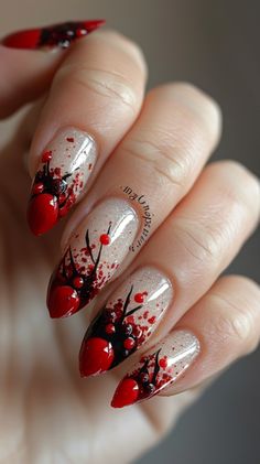 Red Nail Designs