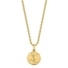 Angel Icon, Gold Coin, Chains Necklaces, All Love, Coin Necklace, Coin Pendant, Gold Coins, Chain Ring, The Guardian