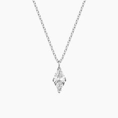 Marquise Diamond Solitaire Pendant | Brilliant Earth Luxury Marquise Necklace With Single Diamond, Luxury Marquise Single Diamond Necklace, Luxury Marquise White Gold Necklace, Luxury Single Diamond Marquise Necklaces, Luxury Marquise White Gold Necklaces, Luxury White Gold Marquise Necklace, Luxury Marquise Diamond White Necklace, Timeless Silver Marquise Diamond Necklace, Luxury Marquise Diamond Necklace Gift