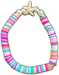 Colorful Starfish Beaded Bracelets For Beach, Colorful Beaded Starfish Bracelets For Beach, Colorful Beads Starfish Bracelet For Beach, Starfish Shaped Beaded Bracelets For Beach, Star-shaped Colorful Beaded Jewelry For The Beach, Star-shaped Colorful Beads Jewelry For Beach, Multicolor Starfish Shaped Jewelry For Vacation, Multicolor Starfish Jewelry For Vacation, Colorful Beads Starfish Bracelet For Vacation