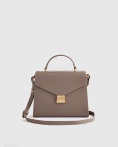 Italian Leather Top Handle Crossbody Crossbody Satchel, Bag Women Fashion, Stylish Handbags, Top Handle Handbags, Quince, Leather Top, Italian Leather, Leather Crossbody Bag, Leather Purses