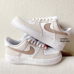 New With Box. Authentic Nike Air Force 1 Low. All Size Available. Nike Fashion Sneakers, Shoes Nike Air Force, Nike Leather, Preppy Shoes, Pretty Shoes Sneakers, Shoes Nike Air, Shoes Teen, Cute Nike Shoes, Embroidered Shoes