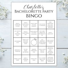 Bachelorette Bingo Hen Party Game Challenge Card Bingo Bachelorette Party, Hen Party Bingo, Bridal Bachelorette Party Games, Bachelorette Challenges, Hens Do Games, Classy Hen Party Games, Bachelorette Party Bingo, Hens Games, Hen Do Games