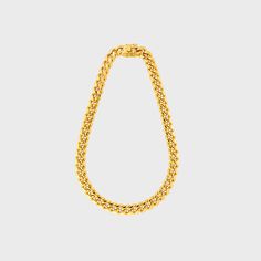 Our best-selling Classic Chain is a timeless, statement necklace that will help elevate any and all outfits. Stand out with this bold design - guaranteed to get compliments. Available in 16" and 18". 18k Gold-Plated or Sterling Silver Plated Stainless Steel 12mm Chain Shine with 100% cotton or jewelry cloth Luxury Classic Gold-plated Chain Necklace, Classic Gold-tone Brass Chain Necklace, Gold-tone Metal Chain Necklace, Tarnish Resistant, Tarnish Resistant Gold-tone Metal Chain Necklace, Luxury Gold-tone Tarnish Resistant Chain Necklace, Oils For Skin, Gold Chain Necklace, Body Skin, Gold Plated Jewelry