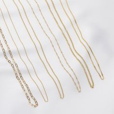 Helen Ficalora's Chunky Fine Chain also referred to as a Cable Chain is the perfect strong solid gold necklace chain for all your favorite pendants and charms. Simply string your favorite jewelry to this gold chain to customize a necklace of your own. This necklace chain is a reliable choice as it is made out of solid 14K yellow gold, white gold, or rose gold. We recommend this large chain to anyone who is active and needs a strong chain that can withstand wear and tear. Yellow Gold 14k Link Charm Necklaces, Yellow Gold 14k Link Charm Necklace, 14k Yellow Gold Link Charm Necklace, Everyday Rolo Chain Link Necklace, Yellow Gold Link Charm Necklaces With Adjustable Chain, Yellow Gold Oval Link Charm Necklace With Adjustable Chain, Gold 14k Charm Necklaces, 14k Gold Charm Necklaces With Chain, 14k Gold Charm Necklace With Chain