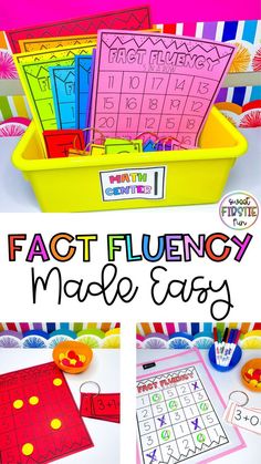 Math Fluency Kindergarten, Addition Fluency First Grade, Addition Math Centers First Grade, Low Prep Math Centers First Grade, Math Facts Practice First Grade, 1st Grade Math Fluency Practice, Addition Centers First Grade, No Prep Math Centers First Grade