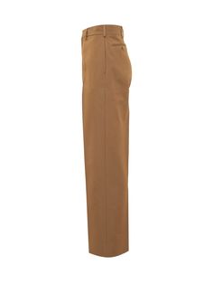 Outside: 70% Cotton, 30% Polyester Lining: 100% Cotton Brown Trousers, Classic Logo, Urban Chic, Palm Angels, Engineered Garments, Tailored Trousers, Luxury Retail, Long Pants, Luxury Boutique