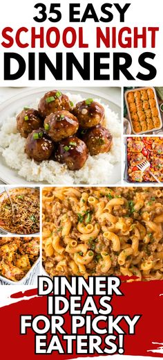 Back To School Recipes – Back to school is almost upon as again and it’s time to think about easy weeknight meals that won’t take long to prepare. Add these healthy kid friendly dinner recipes to the menu this week! Fall dinner ideas, back to school kid lunches, kid lunch box recipes, cheap family meals, back to school dinner, picky eater dinner recipes, comfort meals, fast dinners easy quick weeknight, quick dinner recipes for a family, back to school dinner ideas healthy, weeknight dinner. Week Of Dinners Families, Fast Weeknight Meals, Quick After School Meals, Quick Comfort Meals, Quick Family Meals Dinner Tonight, Weeknight Dinners Kids Families, Kid Recipes Dinner, Fall Dinner Ideas Kid Friendly, Dinner Ideas For A Week