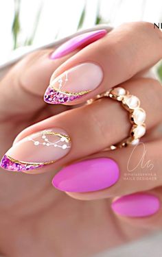 Stylish Nails Designs, Floral Nails