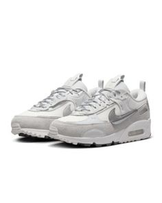 Aesthetic Nike Shoes, Nike Women Shoes, Nike Air Max 90 Futura, Air Max 90 Futura, Nike Tennis Shoes, Air Max Shoes, White Nike