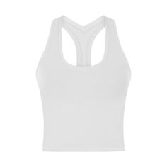 Item Type: Tops and Bras Gender: Women Material: Nylon Sleeve Length: Sleeveless Neckline: O-Neck Package Includes: 1 x Top Size Info: Size Bust (cm / inch) Length (cm / inch) 4 72 / 28.35 43 / 16.93 6 76 / 29.92 44 / 17.32 8 80 / 31.50 45 / 17.72 10 84 / 33.07 46 / 18.11 12 88 / 34.65 47 / 18.50 Compressive Sleeveless Sports Bra For Spring, White Seamless Stretch Vest, White High Stretch Racerback Top, White Stretch Vest With Tank Straps, Stretch Solid Vest For Gym, Solid Stretch Gym Vest, White Sleeveless Crop Top For Sports, White Sleeveless Sports Crop Top, White Compressive Racerback Tank Top