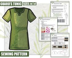 an image of a sewing pattern for a t - shirt