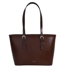 Big shoulder bag. Made of premium quality natural brown leather. One big compartment, big zipped pocket, smaller zipped pocket and a phone pocket inside. Also one zipped pocket outside. Perfect for shopping, work (it fits A4 format) and long walks. Size: 35 cm / 13.8 inch 23 cm / 9 inch 12 cm / 4.8 inch Big Shoulder Bag, Big Handbags, Shoulder Bags For School, Big Shoulders, Brown Leather Totes, Cute Backpacks, Leather Handbags Tote, Big Bags, Brown Bags