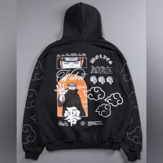 Darc Sport "Believe Pt.2" (Naruto) Drop (1 Of 500) "Know Pain" Pierce Hoodie Color : Black Sz : Xlarge New With Tags & Sealed Bag (1 Of 500) Collection (Please Read :My Shipping Is Usps And Its On The High Side Cause I Live In Hawaii So If You Decide Not To Get My Item,Then Its Fine I Understand. The Item Is Brand New And From The "Believe Chapter 2" (Naruto) Drop. I Have The Item In Hand Ready To Be Shipped Out. I Have Detailed Pictures From The Site, And I Have Pictures Of The Item, Which You Darc Sport, Its Fine, City Design, I Understand, Detailed Pictures, Colorful Hoodies, Hawaii, Naruto, Design Inspiration