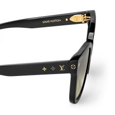 LOUIS VUITTON® - My Monogram Cat Eye Sunglasses - Black Luxury Polarized Wayfarer Cat Eye Sunglasses, Luxury Cat Eye Sunglasses With Uv Protection, Luxury Polarized Cat Eye Sunglasses, Louis Vuitton Sunglasses, Black Cat Eye Sunglasses, Ring Bag, Louis Vuitton Official, Winter 2022, Color Dorado