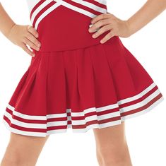 Stock Pleated Cheer Uniform Skirt Stretch Skirt For Cheerleading, Fitted Cotton Skirt For Cheerleading, Pinafore Dress Outfit, Cheerleader Skirt, Cheer Uniforms, Uniform Skirt, Cheerleading Bows, Grey Headboard, Cheer Uniform