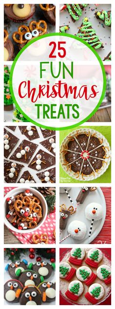 25 fun christmas treats for kids to make and eat with the help of their parents