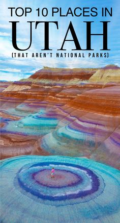 the cover of top 10 places in utah that aren't national parks, including painted hills