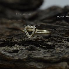 The ring made with Genuine SI clarity G-H color diamond and 14K solid yellow gold * SKU: SGR00788 * Made to Order. * Gold Purity: 14K Solid Yellow Gold (stamped) * Custom Gold Color: Yellow, Rose, White Gold * Custom Gold Purity: 9K/14K/18K (Charges Apply) * Diamond 100% Genuine Diamond * Diamond Weight: 0.09 ct. * Diamond Color: G-H * Diamond Clarity: SI1- SI2 * Diamond Cut: Brilliant Cut (Excellent) Product Measurements:- Ring Size: 2 to 10 (All sizes available) ✦ Size can be customized as per Minimalist White Gold Heart Ring For Wedding, Minimalist White Heart Ring For Anniversary, Minimalist Diamond Heart Ring For Promise, Minimalist Diamond Heart Ring For Anniversary, Minimalist Diamond Ring For Anniversary On Valentine's Day, Minimalist Diamond Heart Promise Ring, 14k Diamond Heart Ring For Valentine's Day, Delicate 14k Gold Heart Ring For Wedding, Minimalist Heart Cut Diamond Ring For Anniversary