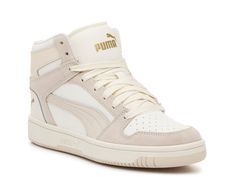 Save on Rebound Sneaker - Women's at DSW. Free shipping, convenient returns and customer service ready to help. Shop online for Rebound Sneaker - Women's today! White High-top Sneakers With Puma Logo For Sneakerhead Events, Casual Puma High-top Sneakers For Streetwear, Casual High-top Puma Sneakers, Sporty High-top Sneakers With Puma Logo, Sporty High-top Puma Sneakers, Sporty Puma High-top Sneakers, White Puma High-top Sneakers, Sporty Cream High-top Sneakers, Casual Puma High-top Sneakers