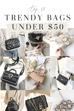 A roundup of the best trendy bags under $50 // Fashion blogger Michelle Kehoe of Mash Elle shares a roundup of affordable crossbody bags, satchels, backpacks, totes and more! #designerbagdupes #affordablebags #bagsunder50 Man Dressing Style, Travel Luxury, Satchel Backpack, Best Mens Fashion, Trendy Fall, 50 Fashion