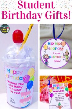 birthday gift ideas for students and teachers